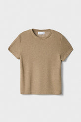 T-shirt in jersey lurex GAELLE PARIS GAABW07733 - Oro